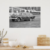  Drag Racing - 1955 Chevy BelAir Nomadness Poster (Keuken)