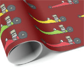 Drag Racing Cadeaupapier (Rol Hoek)