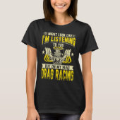 Drag Racing Fan Big Blocks T-shirt (Voorkant)