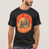 Drag Racing Night of Fire T-shirt (Voorkant)