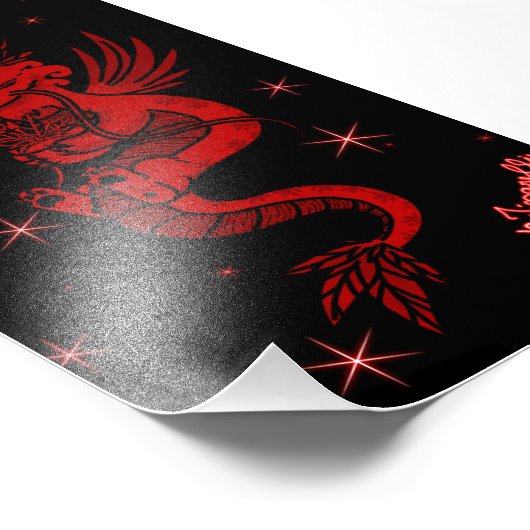 Dragã0 Foto Afdruk (Hoek)