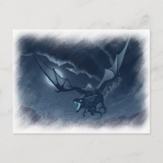 Dragão Alado Briefkaart (Voorkant)