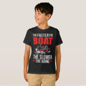 Dragbootbootbestuurder Coureur Bootrijder Drag Boa T-shirt (Voorkant volledig)