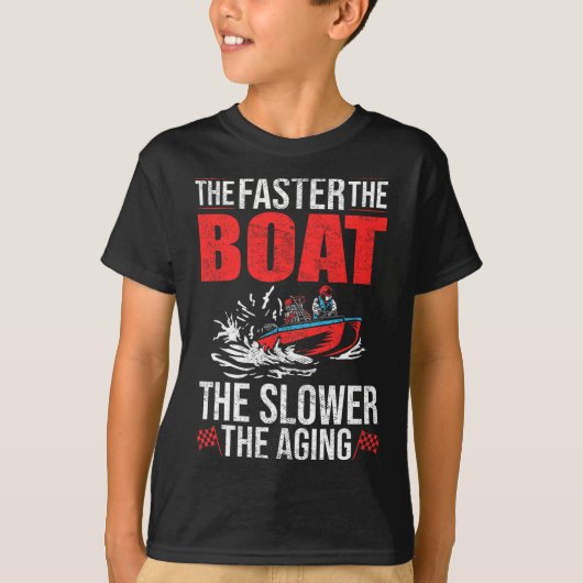Dragbootbootbestuurder Coureur Bootrijder Drag Boa T-shirt (Voorkant)