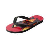 dragen rond het huis / buiten Halloween Kinder Teenslippers (Schuin)