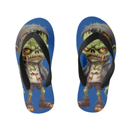 dragen rond het huis/buiten op Halloween Kinder Teenslippers (Voetbed)