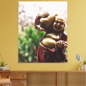 Dragen van de lading Boeddha Canvas Afdruk (Insitu (Woonkamer))