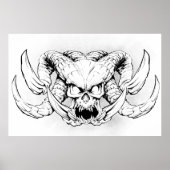 Dragenoth Demon Skull Lord Poster (Voorkant)