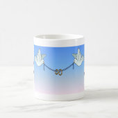 Drager Doves & Wedding Symbols voor Mok (1) (Center)