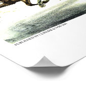 Drager en lithograaf: de slechthorende kant poster (Hoek)