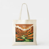 Drager uit de Sacred Valley Tote Bag (Achterkant)