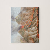 Drager van de berg Vesuvius van een originele teke Legpuzzel (Verticaal)