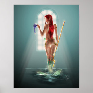 Drager van de stam poster