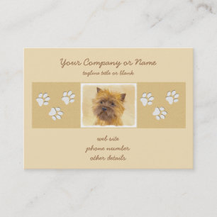 Drager van het vliegtuig - de originele DogKunst Visitekaartje