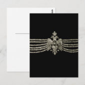 Drager van juwelen Bracelet ~ Briefkaart (Voorkant / Achterkant)