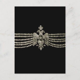 Drager van juwelen Bracelet ~ Briefkaart