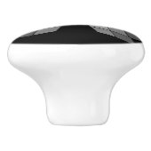 Dragerpullen - Diamond Petals Keramische Knop (Zijkant)