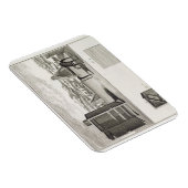 Dragers: een gewone houten camera obscura en een magneet (Rechterzijde)