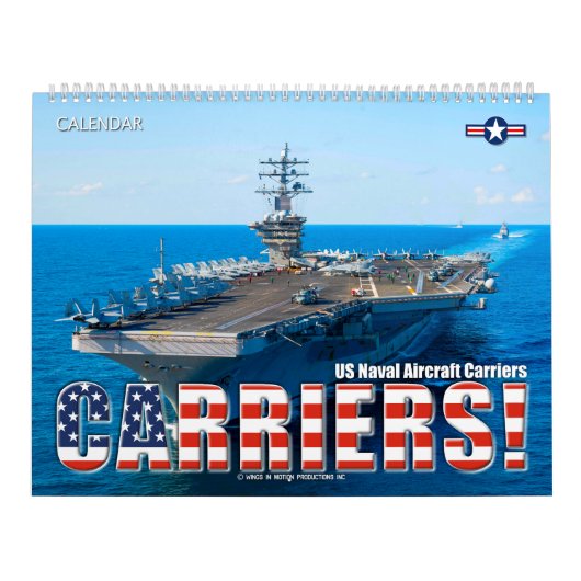 DRAGERS! - US Naval Vliegtuig Carriers Kalender (Hoes)
