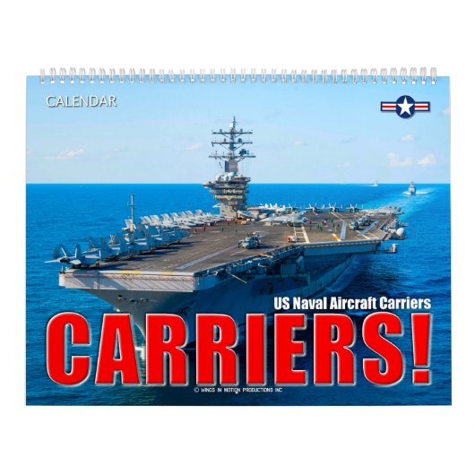 DRAGERS! - US Naval Vliegtuig Carriers Kalender (Hoes)