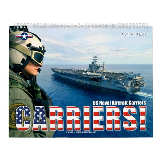 DRAGERS! - US Naval Vliegtuig Carriers Kalender (Hoes)