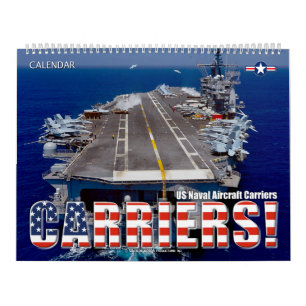 DRAGERS! - US Naval Vliegtuig Carriers Kalender