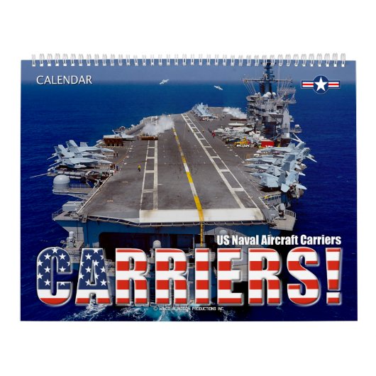 DRAGERS! - US Naval Vliegtuig Carriers Kalender (Hoes)