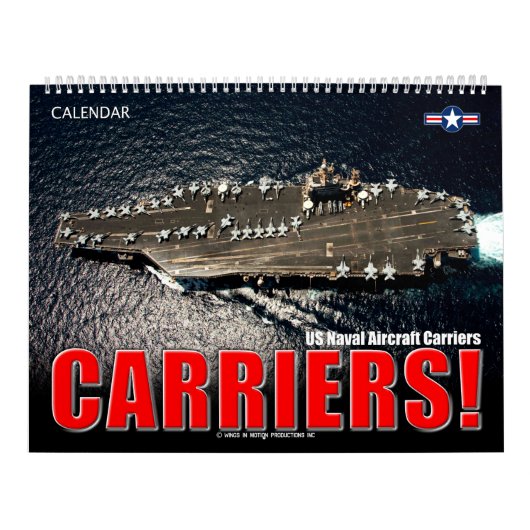 DRAGERS! - US Naval Vliegtuig Carriers Kalender (Hoes)