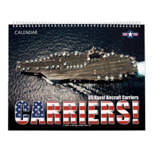 DRAGERS! - US Naval Vliegtuig Carriers Kalender
