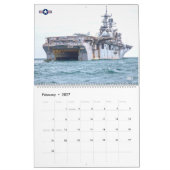 DRAGERS! - US Naval Vliegtuig Carriers Kalender (Feb 2027)