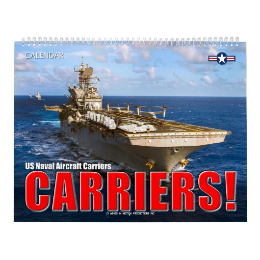 DRAGERS! - US Naval Vliegtuig Carriers Kalender (Hoes)