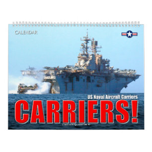 DRAGERS! - US Naval Vliegtuig Carriers Kalender