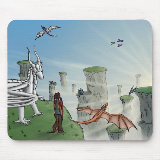 Draggonia mousepad muismat (Voorkant)