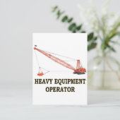 DRAGLINE BRIEFKAART (Staand voorkant)