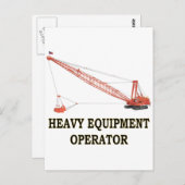 DRAGLINE BRIEFKAART (Voorkant / Achterkant)