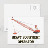 DRAGLINE BRIEFKAART (Voorkant / Achterkant)