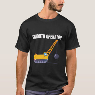 Dragline Graafmachine Gifts Grappige Wrecking Ball T-shirt