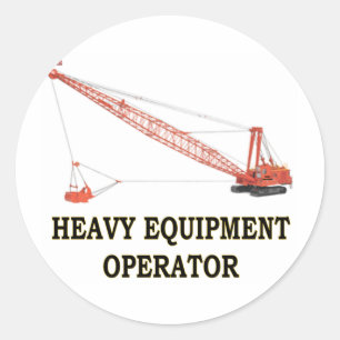 DRAGLINE RONDE STICKER