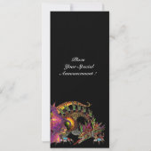 DRAGO / FANTASIE DRAGON IN GOUD ROZE PURPER ZWART AANKONDIGING (Achterkant)