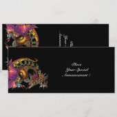 DRAGO / FANTASY DRAGON IN GOLD PINK PAARSE ZWART AANKONDIGING (Voorkant / Achterkant)