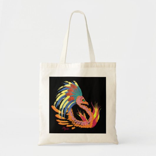 Drago Fiammante Tote Bag (Voorkant)