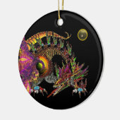 DRAGO Grage Agate Monogram Keramisch Ornament (Links)