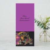 DRAGO paars zwart Aankondiging (Staand voorkant)