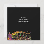 DRAGO paars zwart Kaart (Achterkant)