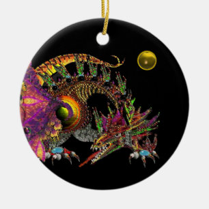 DRAGO Yellow Topaz Monogram Keramisch Ornament