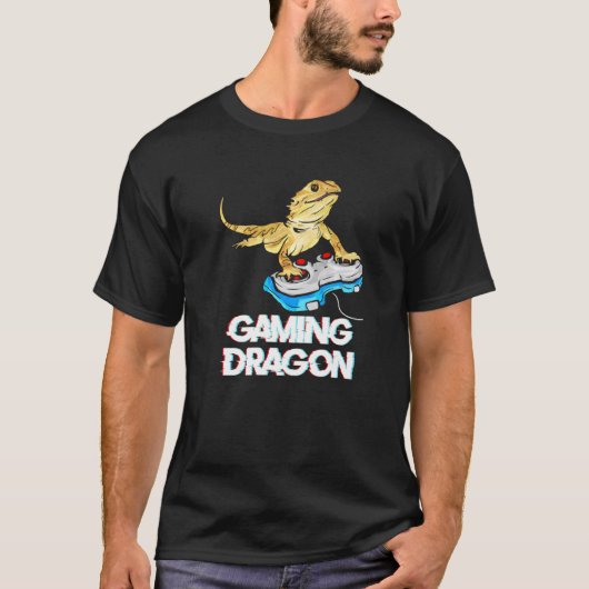 Dragogogogozer - Dragon & videospellen T-shirt (Voorkant)