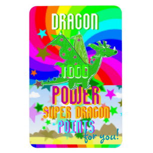 Dragon 1000 Power Super Dragon Punten voor u! Magneet