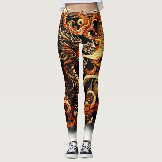 Dragon 1-Leggings Leggings (Voorkant)