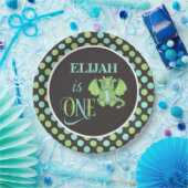 Dragon 1e Verjaardag Borden gepersonaliseerd Papieren Bordje (Feest)