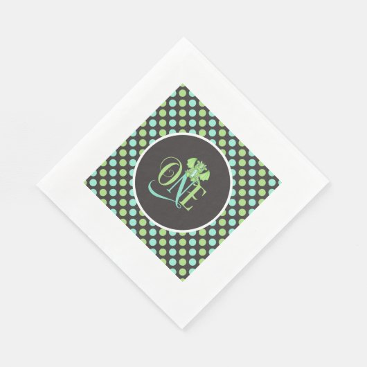 Dragon 1e verjaardag servetten - ONE (Hoek)